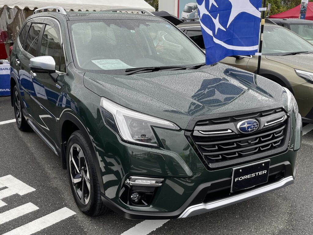 Forester SK Advance — японская версия с гибридом e-Boxer